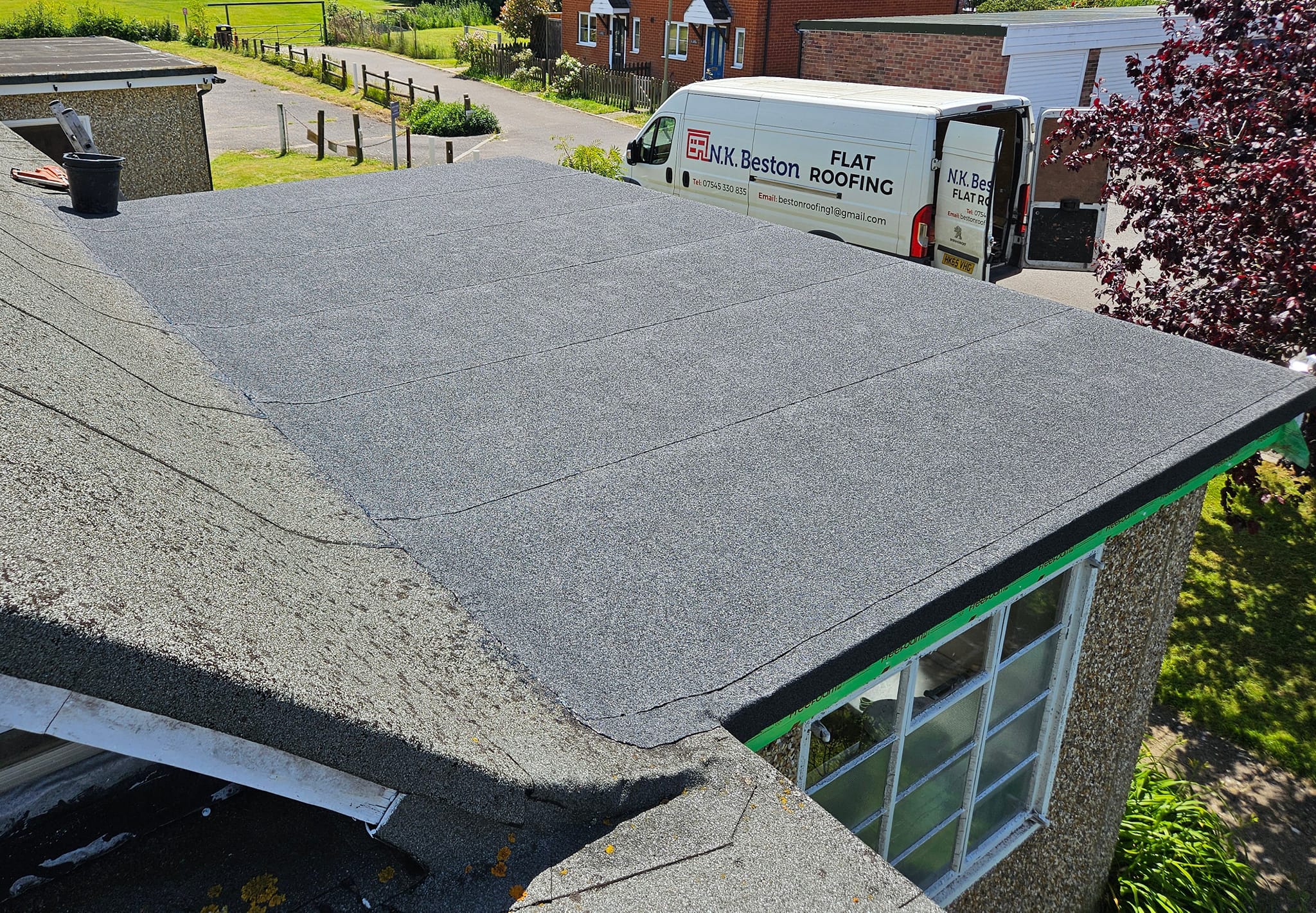 Flat roof extension Hampshire repairs